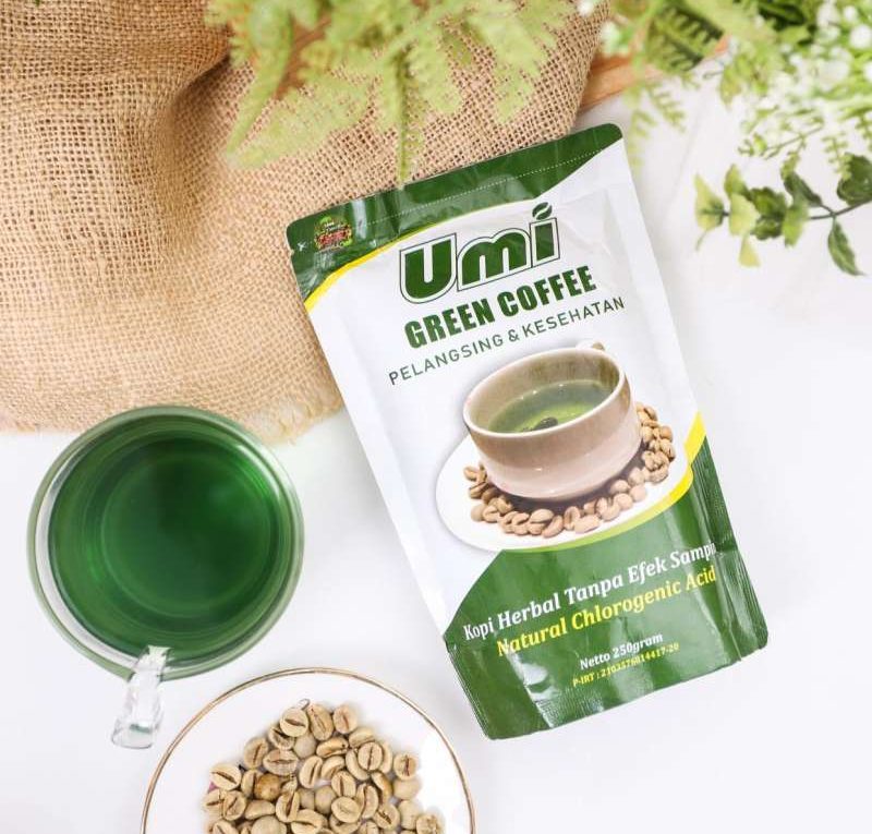 Umi Green Coffee Asli dan Palsu